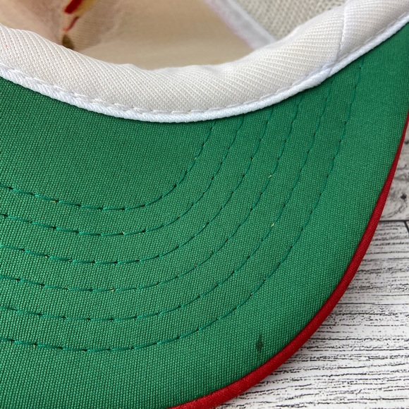 Maui Hat Mesh Trucker Snapback Rope Adjustable Cap Red White Blue Beach Wear - Picture 8 of 16